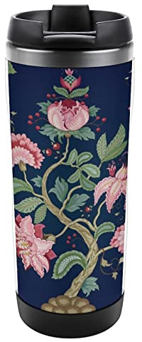 William Morris Travel Mug Stainless Steel Coffee Cup Insulation Tumbler Thermal Mug for Tea Juice