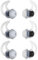 DMZHY Earbud Tips Replacement for Bose QC20 QC20i QC30 Soundsport SIE2 SIE2i IE2 IE3 Headphones - Large, 3 Pairs - White, Silicone, In Ear, Unisex, Adult, Fitness