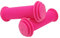Peslogy 2 impugnature per manubrio di bicicletta, antiscivolo, in gomma morbida, universali, per mountain bike, scooter, bici senza equilibrio, bici pieghevoli (rosa)