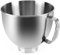 TOMOON Kitchen Mixer Replacement Bowl for Kitchen Aid 4.5-5 Quart Tilt-Head Stand Mixer, Stainless Steel with handle - Compatible with K45SS, KSM75, KSM150, KSM152, KSM165, KSM100, KSM95