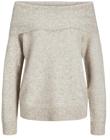 JJXX Damen Jxminka Off Shoulder Knit Strickkleid (1er Pack)
