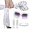 5Pcs 70s Disco Accessories, 70s Fancy Dress Women Accessories, Frame Bling Sunglasses Earrings Headband Bracelet Leg Warmers Disco Fancy Dress Kit for Women Retro 70 Theme Party Hippie Costume