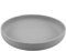 Beaupretty Spillproof Scoop Plate, 8 Inch Silicone Round Scoop Dish Elderly Care Spill‑Proof Plate with Suction Cup Base Disabled Non‑Slip Tableware for Independent Eating