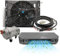 Aspligo Kit de aire acondicionado eléctrico de 12 V para debajo del salpicadero, sistema de CA universal de 12 voltios, apto para furgoneta, auto, RV, camión, autocaravana, barco, autobús (solo