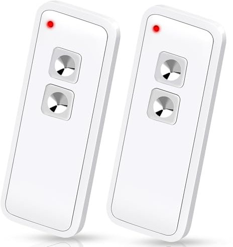 pepape 2 Stück 64/128 Bit Verschlüsselung Garagentoröffner Fernbedienung für Novotron 522 Design, 524 Design, 522, 502 MAX43-2, Kompatibel mit Novoferm Novotron 433,92MHz Garagentorantrieb