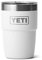 YETI Rambler Cup, Vacuum Insulated Stainless Steel Stackable Cup with Magslider Lid, White, 8 oz (236 ml)