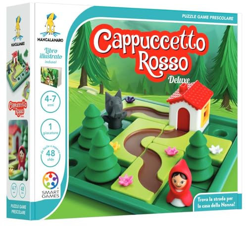 SmartGames - Petit Chaperon Rouge avec livre de conte de fées inclus - Version française