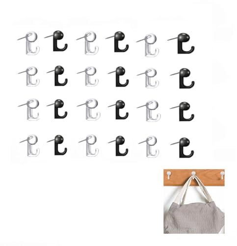 50 Pcs Push Pin Hooks with Plastic Heads,Picture Wall Hanging Thumb Tacks for Bulletin Cork Boards Perfect for Maps,Photos,Calendars School Supplies Multipurpose Home Office Stationery Essentials