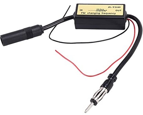 Cpolebev FM Changer Frequency Converter Antenna Radio Band Expander for Japanese Car Accessory