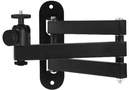 iToQ Adjustable Projector Mount 360° Rotatable Bracket for Mini Projector Double Arms 40cm Supports Up to 2kg