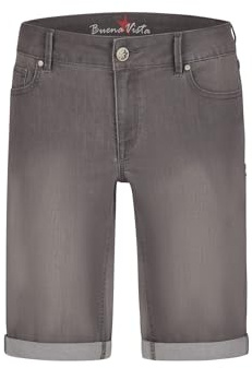 Buena Vista Damen Shorts Italy Short (Grey Denim) Größe L