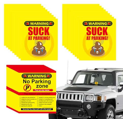 Falsche Kontravention – 50 lustige Schildervorlagen, Büro- & Schulbedarf für Männer Frauen Familie Erwachsene Freunde – Geschenkideen Valentinstag Weihnachten