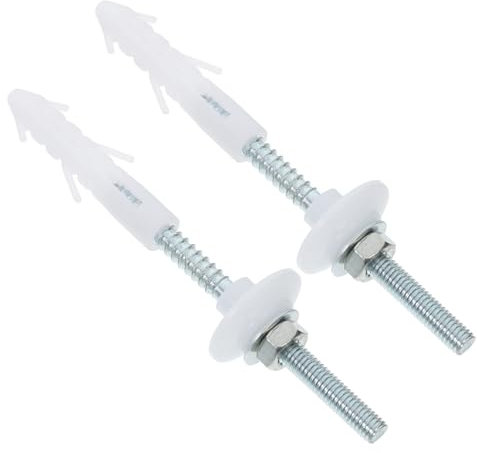 Luxshiny 1 Ensemble Kit de Fixation pour Lavabo Vis Murales Durables pour Installation de Lavabo avec Design Ajustement