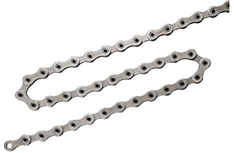 SHIMANO CN-HG901-11 Dura Ace Schaltungskette, 138 Glieder, 11-Fach, ohne Verbindungsstift, Silber