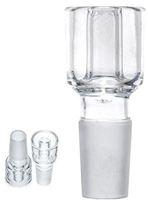 Budawi® 18,8er Glaskopf aus Quarz männlich Wasserpfeife Hookah Schlauchadapter