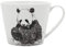 Maxwell & Williams DX0224 Marini Ferlazzo Becher Giant Panda, aus Bone China Porzellan, Schwarz, Weiß, 450 ml, in Geschenkbox