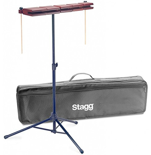 STAGG WB-SET 5B Wood Temple Block 5-teilig