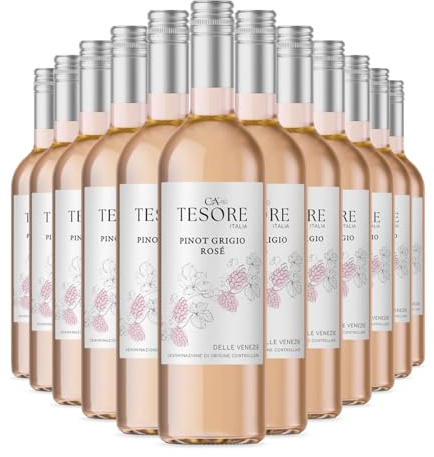 Ca' Tesore Pinot Grigio Rosé 12% ABV 12 x 75cl