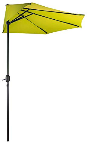DEMA Sonnenschirm halbrund La Spezia Lemon