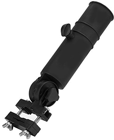 EBTOOLS Trolley - Cart Umbrella Holder, Black Trolley Umbrella Holder Umbrellas Stand Black Replacement For Cart Handles