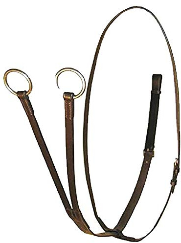 Whitaker Lynton Leather Running Martingale (Cob) (Havana)