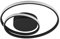 Reality Leuchten LED Deckenleuchte Zibal R62911132, Metall Schwarz matt, inklusiv 22 Watt LED, Switch Dimmer