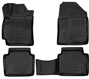 Element 3D Gummimatten Passgenaue Fußmatten Hyundai Elantra 2017-2018 Limousine (USA) 4tlg