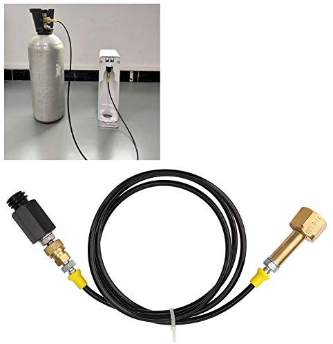 Redxiao Universal W21.8 Gewinde Außenschlauch-Adapter-Kit für Küchen-Soda Machen Maschine kompatibel mit und den meisten Soda-Maschinen zum Befüllen von -Tank und