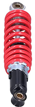 Motorrad Stoßdämpfer, ATV 250mm Hinter Suspension Stoßdämpfer Metal 1000-1200lbs Feder Stoßdämpfer für 70-125 Motorrad, Pit Bike, Dirt Bike, ATV