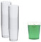 Silverkitchen 300x Schnapsglas 4cl klar - Plastikbecher aus PP mehrfach nutzbar bruchsichere Schnaps Becher 20 milliliters Made In Germany