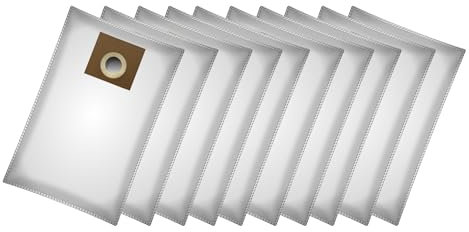 10 sacs d'aspirateur pour aspirateur Kärcher - sac filtrant molletonné - alternative au filtre d'aspirateur 6.904-285.0 - haute capacité et puissance d'aspiration NT 48/1 NT 65/2 NT 70/2 NT 72/2