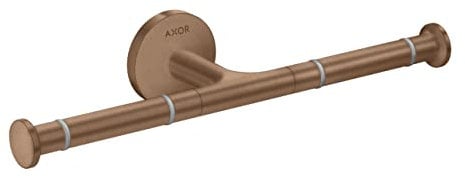 Hansgrohe Toilettenpapierhalter doppelt Axor Universal Circular BRG, 42857310