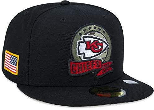 New Era Cap 59FIFTY Herren Basecap NFL Fitted Cap (Kansas City Chiefs, 7 3/8)