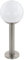 Eglo 33565 Sockelleuchte Crosslink NISIA-C edelstahl H:52.5cm Ø:20cm dimmbar IP44 mit Connect Funktion