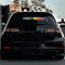 Auto Heckscheibenaufkleber Autoaufkleber Most Hated Tuningsticker (Most Hated 55cm Breite, Oilslick Silber)