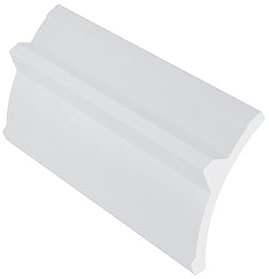 Vente-unique-Deckenleisten 3er-Set - 290 x 9 cm - Polystyrol - Weiß - DORICA