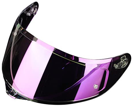Shkalacar Helmvisier, Motorrad Helm Linsen Visier Ersatz für AGV K1 K3SV K5 Integralhelm Motorrad Windschutzscheibe Helmglas