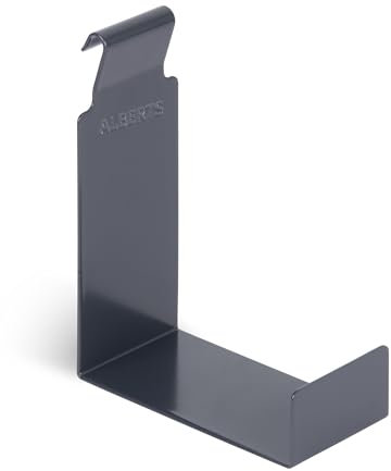 Alberts 689346 Dekorhaken für Doppelstabmatten - Gr. L - sendzimirverzinkt - anthrazit - kunststoffbeschichtet - RAL7016