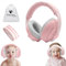 auvstar 2in1 orejeras para bebés,Cascos Antiruido para Bebe,Protección Auditiva Bebé Auriculares,Protectores Auditivos Recién Nacido,Orejeras Reductoras de Ruido Niños,Mejora sueño sobre marcha (Rosa)