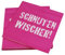 KAMACA Servietten Papierservietten mit Spruch 33x33 cm stilvolle Tischdekoration Feier Fest Party Geburtstag Weihnachten (SCHNUTEN - WISCHER, 80 Servietten)