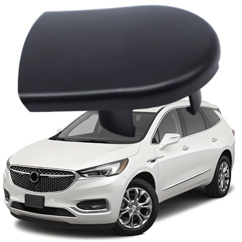 Riloer 1 kit de cache-écrous de bras d'essuie-glace avant de voiture compatible avec Buick Enclave Envision Regal LaCrosse Opel Insignia, 22793593