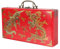 JOINPAYA Kasten Mahjong-Halter Aus Holz Mahjong-Matte Retro-Mahjong-Fall Organizer Mit Deckel Mahjong-Container Mahjong-zubehör Digitaler Spieltisch Mahjong-geschenketui Hölzern