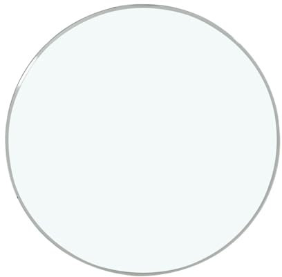 HAEKEBC 100cm Esstischplatte Aus Glas Runde Platte Aus Gehärtetem Glas Transparente Küchentischplatte, Runder Couchtisch Glasplatten Ersetzen(110cm-43in)