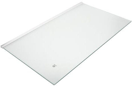 Estante de Vidrio Templado 40x24 Cm, Refrigerador | Organizador Fácil Limpieza, Instalación Sencilla, Soporte Estable, para Cocina y Congelador, Uso Doméstico