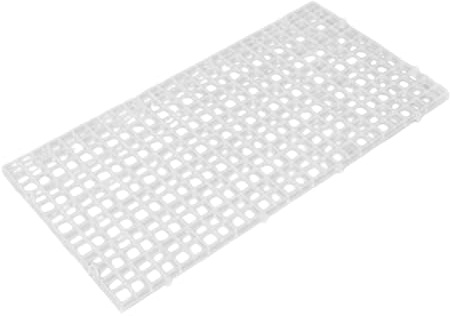 HouseVibe Aquarium-Trenngitter für Aquarien, transparent, 30 x 15 x 1,5 cm, transparent, 30 x 15 x 1,5 cm