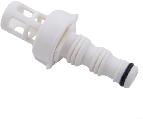 Filteilect Adaptateur de vidange de piscine pour raccordement de tuyau d'arrosage – Compatible avec piscines de 244 cm, 305 cm, 366 cm, 457 cm et 549 cm et piscines à cadre – Drainage en PVC