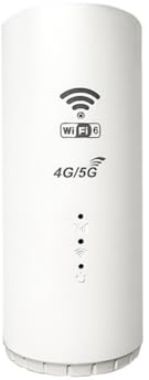 Akfldms WiFi Router 4G LTE with 1 LAN Port 150Mbps Wireless Home Hotspot Router, Not for 5G