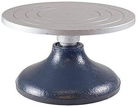 RayLineDo? Metal Pottery Turntable Wheel 180mm Diameter Clay Sculpture Swivel Plat