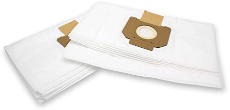 vhbw 10x Staubbeutel kompatibel mit Nilfisk/Alto Attix 30, 30-01, 30-11 PC, 30-21 PC, 350-01, 360-11, 360-21 Staubsauger - 45cm x 32cm Weiß