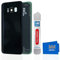 MMOBIEL Backcover Akkudeckel Rück Klappe mit Linse kompatibel mit Samsung Galaxy S8 G950 5.8 Inch (Midnight Black)